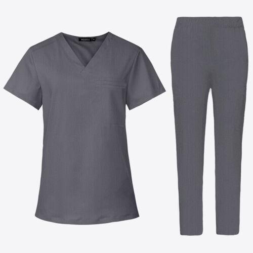 Unisex Medical Uniforms Doctor Men Nursing Clothes Beauty Costume Nurse Scrubs Sets Dentist Workwear Clinical Tops Pants