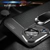 Магнитный чехол для Huawei Pura 70 Ultra Чехол-держатель Кольцо Крышка для Huawei Pura 70 Pro ПУ Мягкий силиконовый корпус Ударопрочный бампер