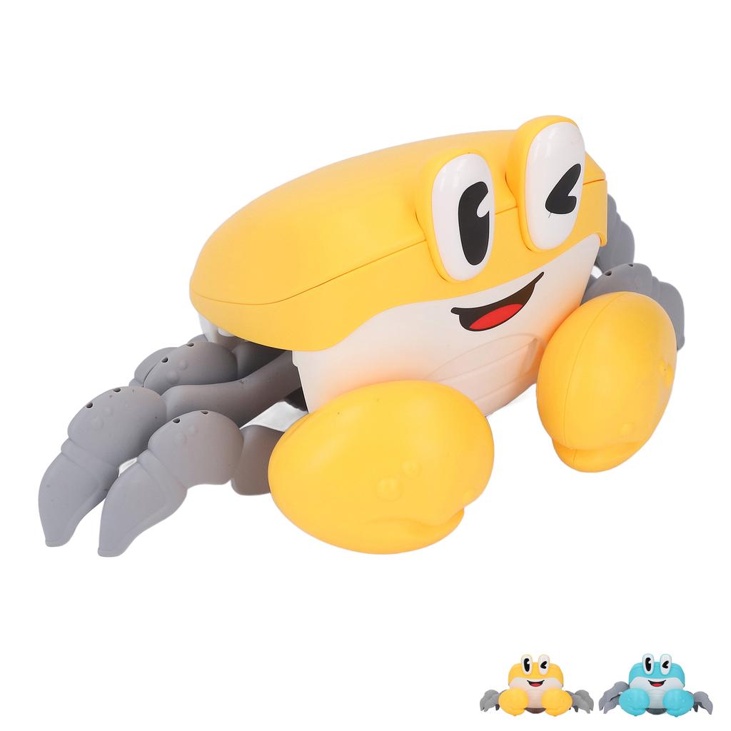 Ползающий краб детская игрушка электрическая обучающая игрушка для ползания светящаяся музыка для младенцев сенсорная индукция краб для рождения