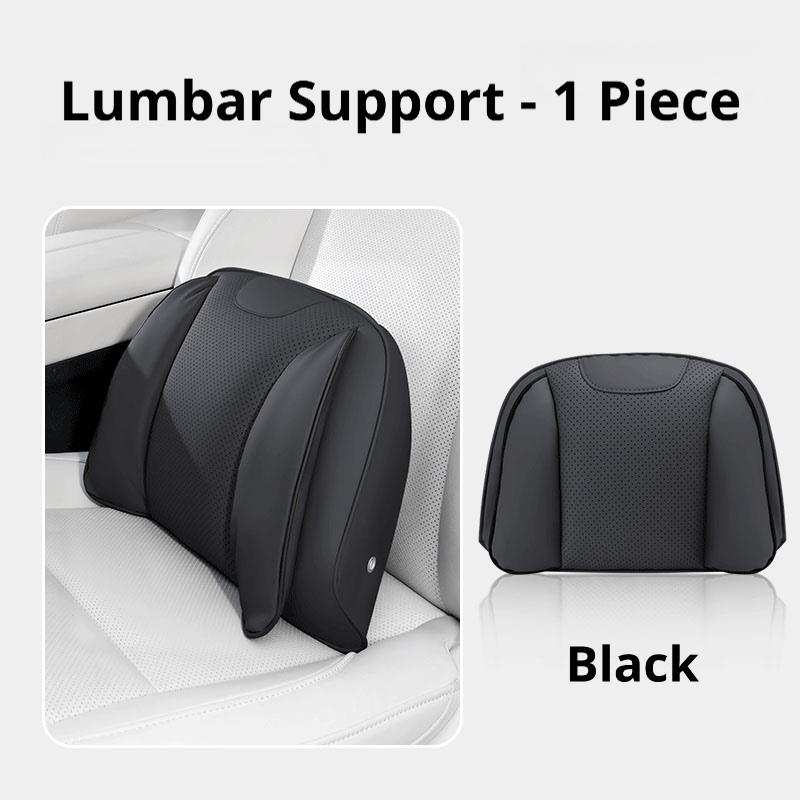 For XPENG Car Headrest Pillow Lumbar Support Nappa Leather Breathable Fit P7 P7+ G6 G7 G9 X9 L03 MONA Car Interior Accessories