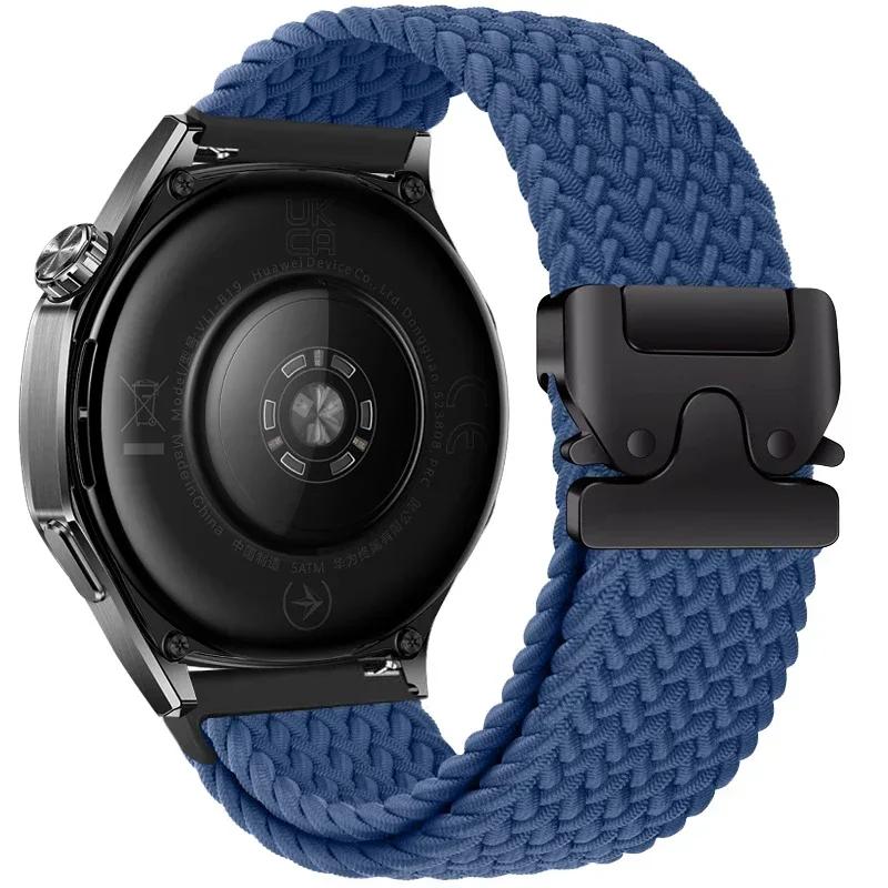 Плетеный браслет Solo Loop Для Huawei Watch GT5/4/3Pro 46 мм 4/3 Pro Huawei Ultimate Band Для Amazfit Balance GTR 4/3/2 47 мм