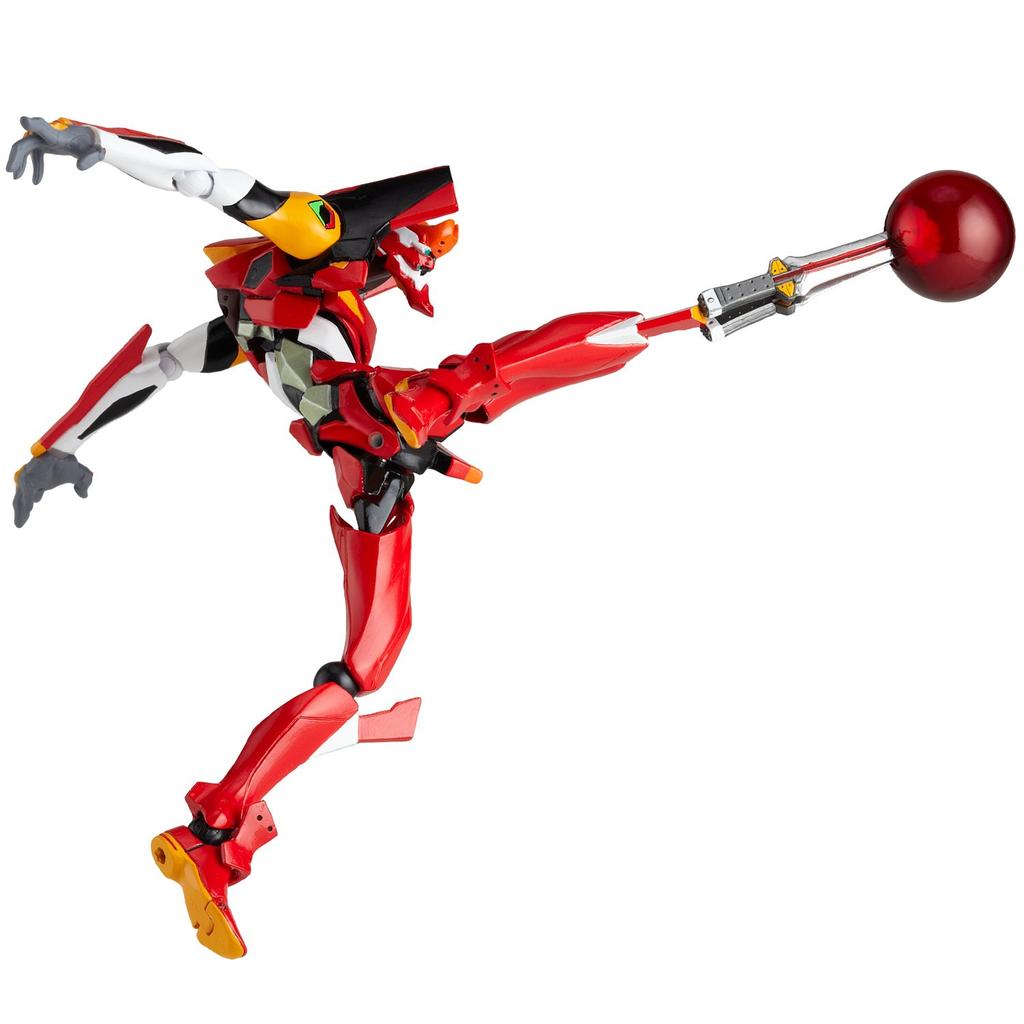 Revoltech EVANGELION EVOLUTION Evangelion Unit 2 примерно 140 мм окрашенная подвижная фигурка ABS&PVC EV-005