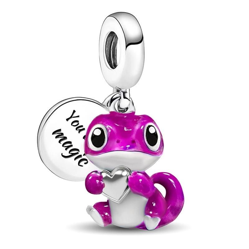 Медно-розовый фен-коала, подвеска-шарм «Оленёнок» для женщин, браслеты «Сделай сам», высококачественная персонализированная изысканная бижутерия