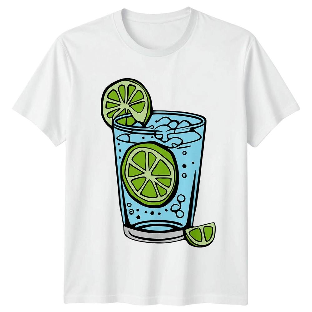 Lime Drink Refreshing Unisexs TShirt Unisexs Tee Graphic Unisex Top
