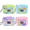 Retro Cassette Recorder Toy 10 Songs Play/Pause Function Tape Compartment Keychain Bag Decoration Fun Kids Voice Changer Pendant