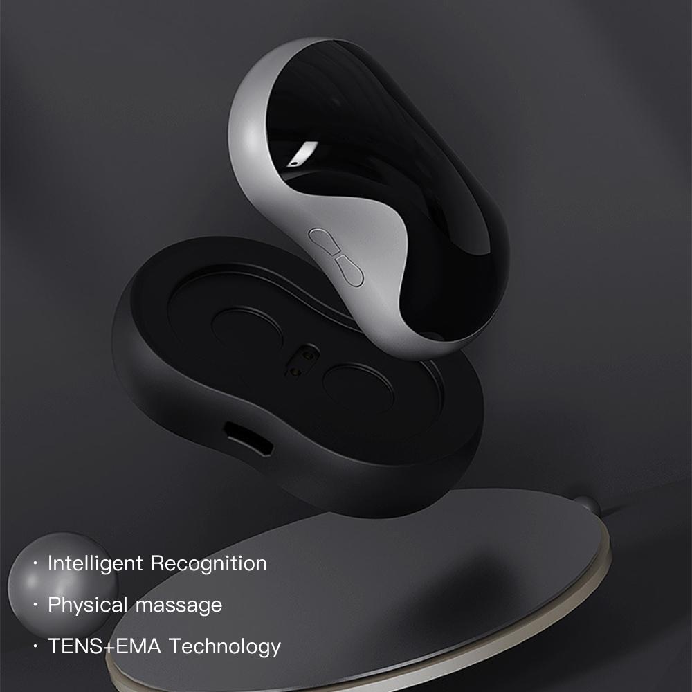 Электрический интеллектуальный фиксатор храпа EMS Импульсное устройство против храпа Эффективное решение Средство от храпа при апноэ во сне Снижение шума Анти-Ронко