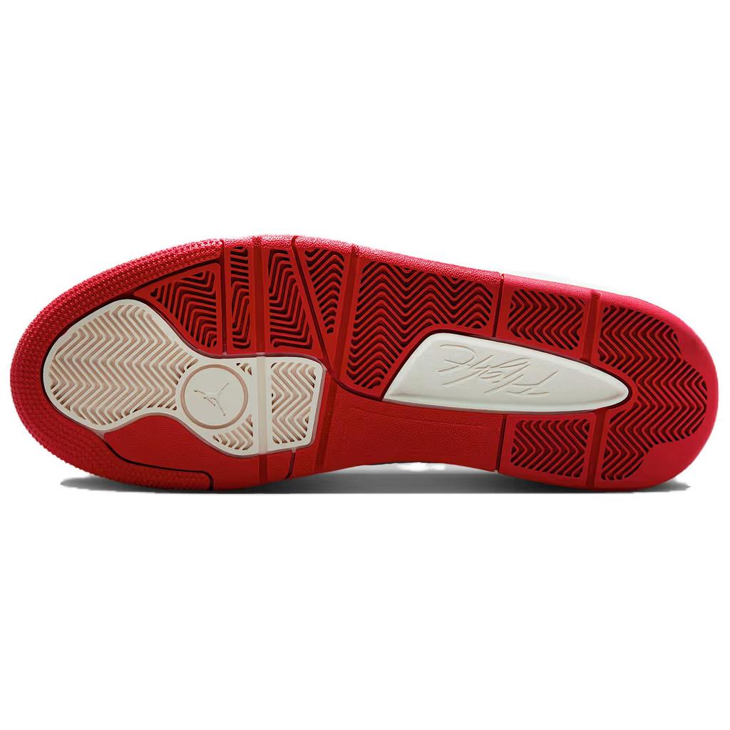 Air Jordan Flight Court Белые Красные Мужские Кроссовки Парусник Черный HF3255-106