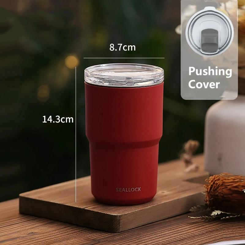 304 Stainless Steel Mug Double-Layer Coffee Cup Milk Cup Creative Insulated Tea Mugs Japanese Water Cup Gift Drinkwar
