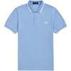Мужское поло с воротником в рубчик Fred Perry