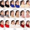 Women Windproof Detachable Knitted Fake Collar Scarf Neck Warmer Turtleneck