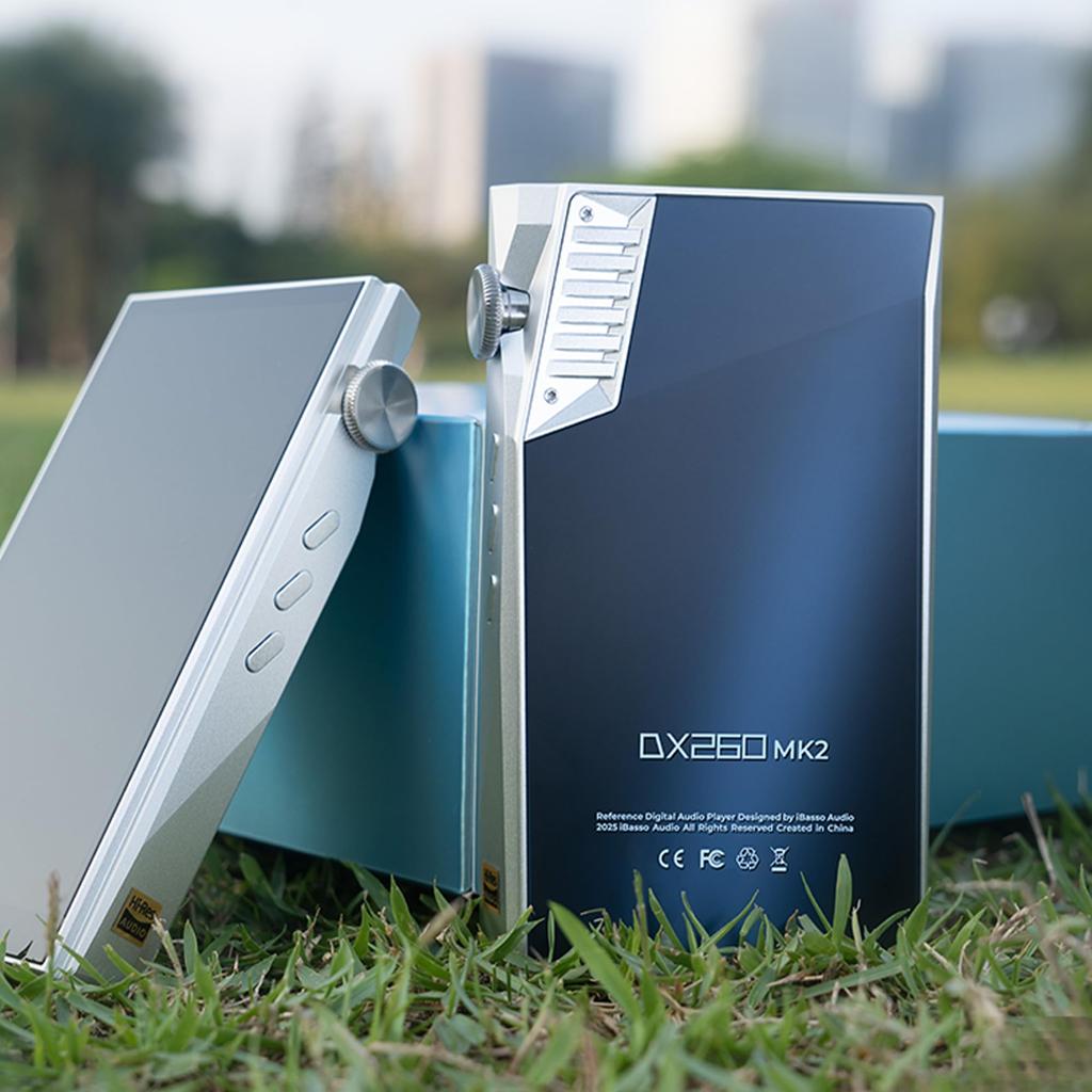 iBasso Audio DX260MK2 Android Audio Player with Octa Android 13 Snapdragon 128GB MQA Bluetooth Portable DAP with Audio Support DAC, R2R-level 665,