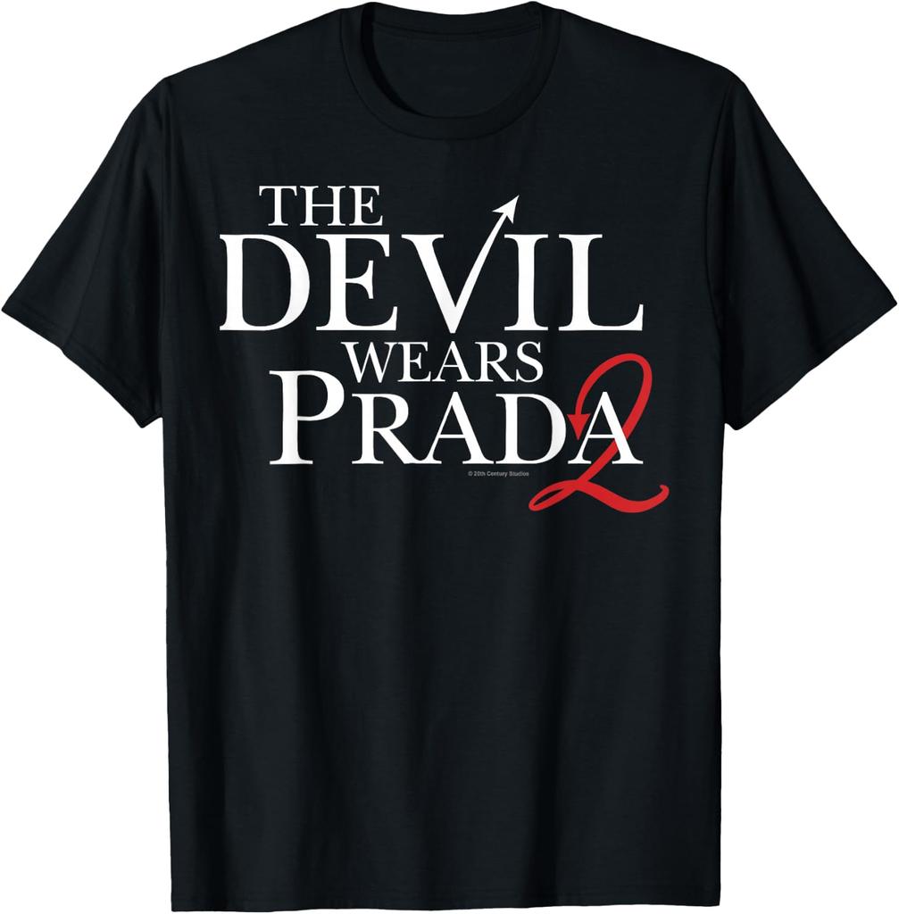 The Devil Wears Prada 2 Official Logo 2 As Red Devil's Tail T-Shirt