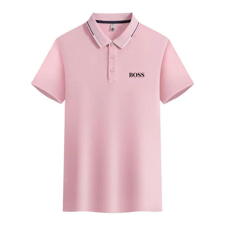 STORN Новая мужская рубашка-поло с коротким рукавом в стиле business casual