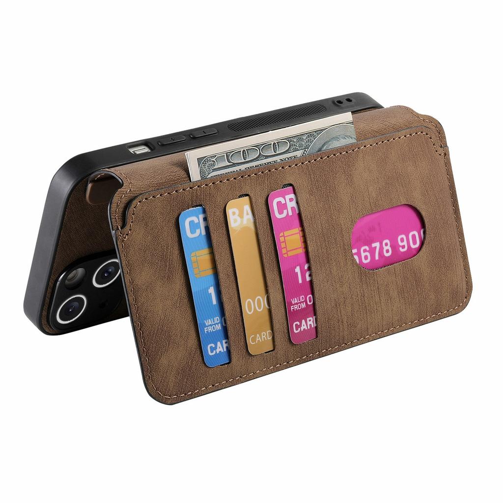 CASENEO MW-03 For iPhone 17 Pro Case with Detachable Wallet Leather + TPU Phone Cover