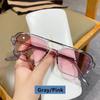 Fashion Vintage Square Sunglasses Woman Brand Retro Small Frame Sun Glasses Female Double Bridges Design Eyeglasses UV400