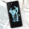 Черный мягкий чехол для телефона для Samsung Galaxy S22 S21 S20 Ultra FE S9 S8 S10 Plus Note 20 10 9 Fundas Cover Genshin Impact Xiao Mona