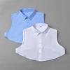 Fake Collar Shirt Collar, Women'S Solid Color Business Versatile Fake Collar, Three-Dimensional Pointed Collar Inner Collar.
