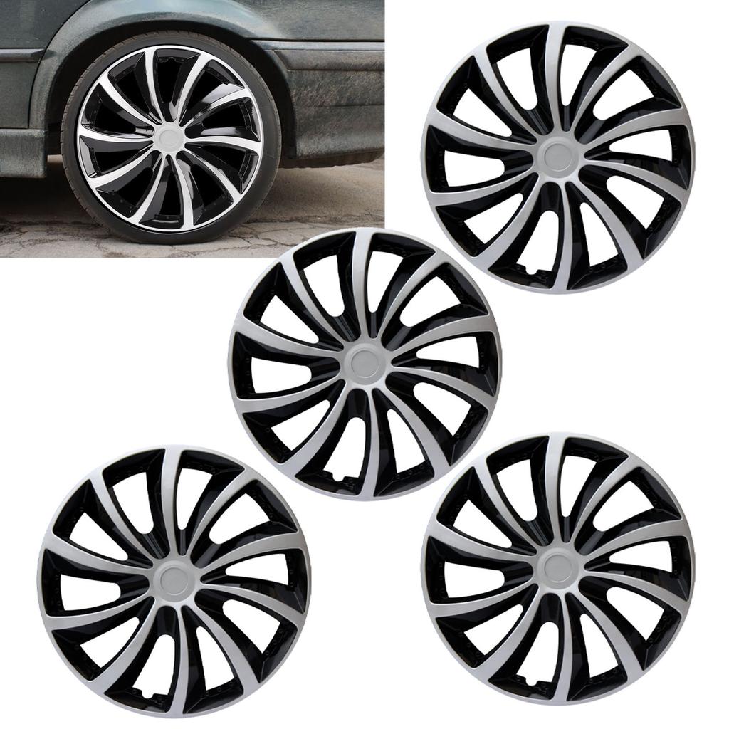 4 шт. 14-дюймовый колпак  Полный   Стильный вид   Подходит для колеса R14   Колпак для большинства легковых автомобилей, грузовиков, внедорожников