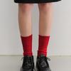 Dunst for WOMEN CLASSIC LOGO SOCKS RED_UDSS5F102R2