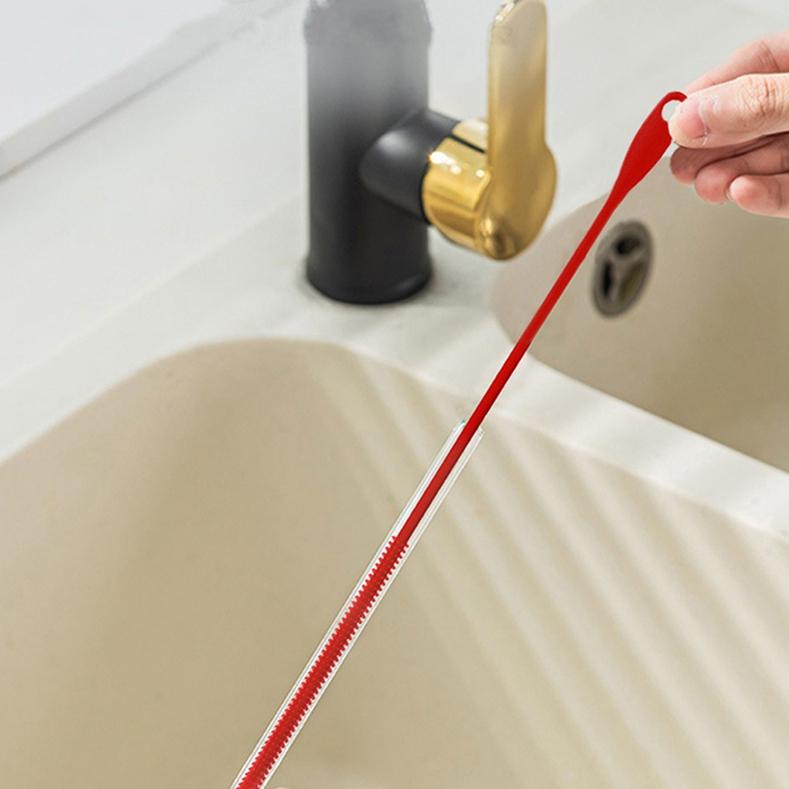 Гибкая силиконовая длинная соломенная щетка многоразовая щелевая щетка ершик для труб щетка для мытья бутылок с водой