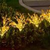 LED Solar Rapeseed Flower Outdoor Cross border Garden Light Solar Lawn Plug in Light