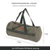 Portable Cylindrical Camping Tool Bag for Hammer, Tent Pegs, Rope, and Accessories