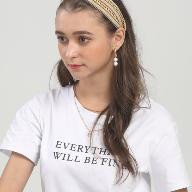 LALA Этническая повязка для волос - Слоновая кость