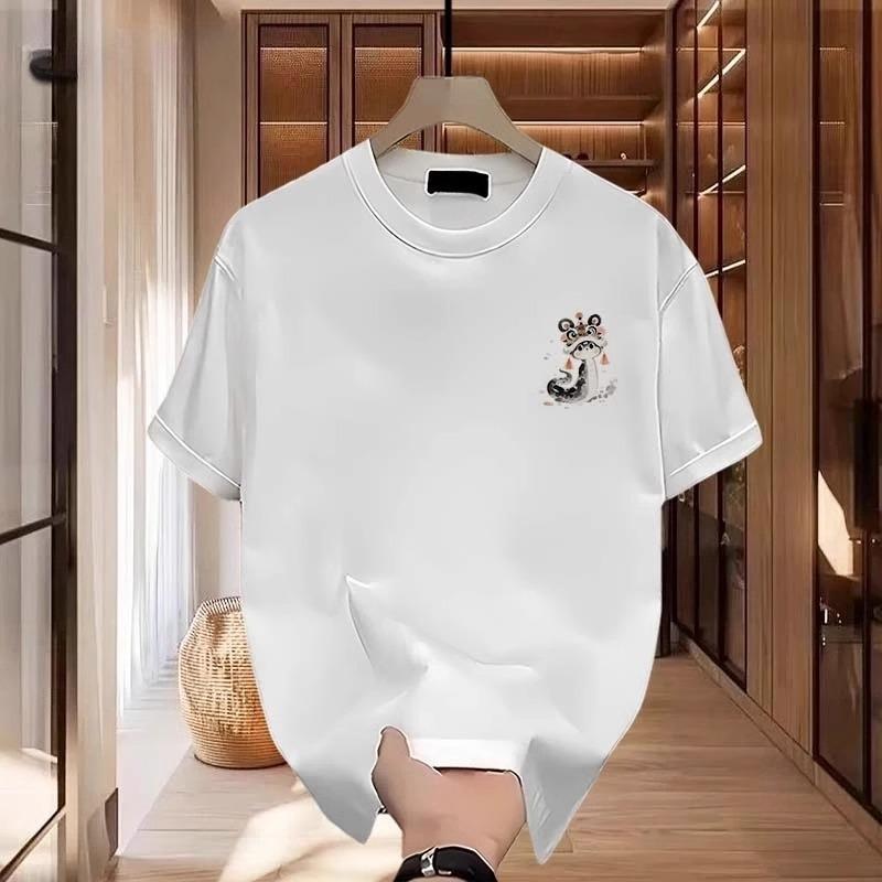 Couples Cotton T-Shirt Short Sleeve Black White Tops Breathable Comfortable Soft Casual Sport Tees