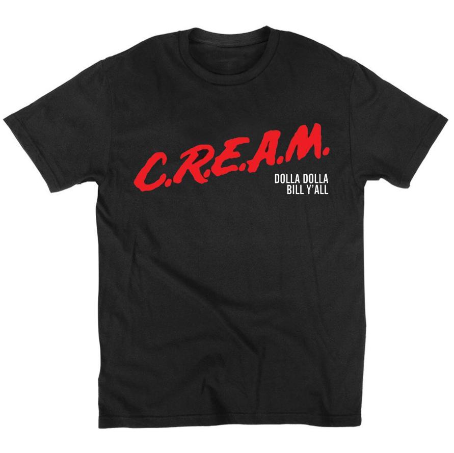 CREAM DARE Unisex t shirt Hip Hop Unisex cotton TShirt brand O NECK short sleeved tshirt sbz5315
