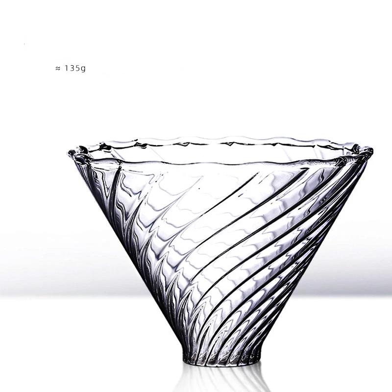 Coffe Accessories Glass Jar for Coffee Pot Barista Kettle Strainer Bar Pitcher Supplies Cafe Coffeeware Kitchen Dining Home