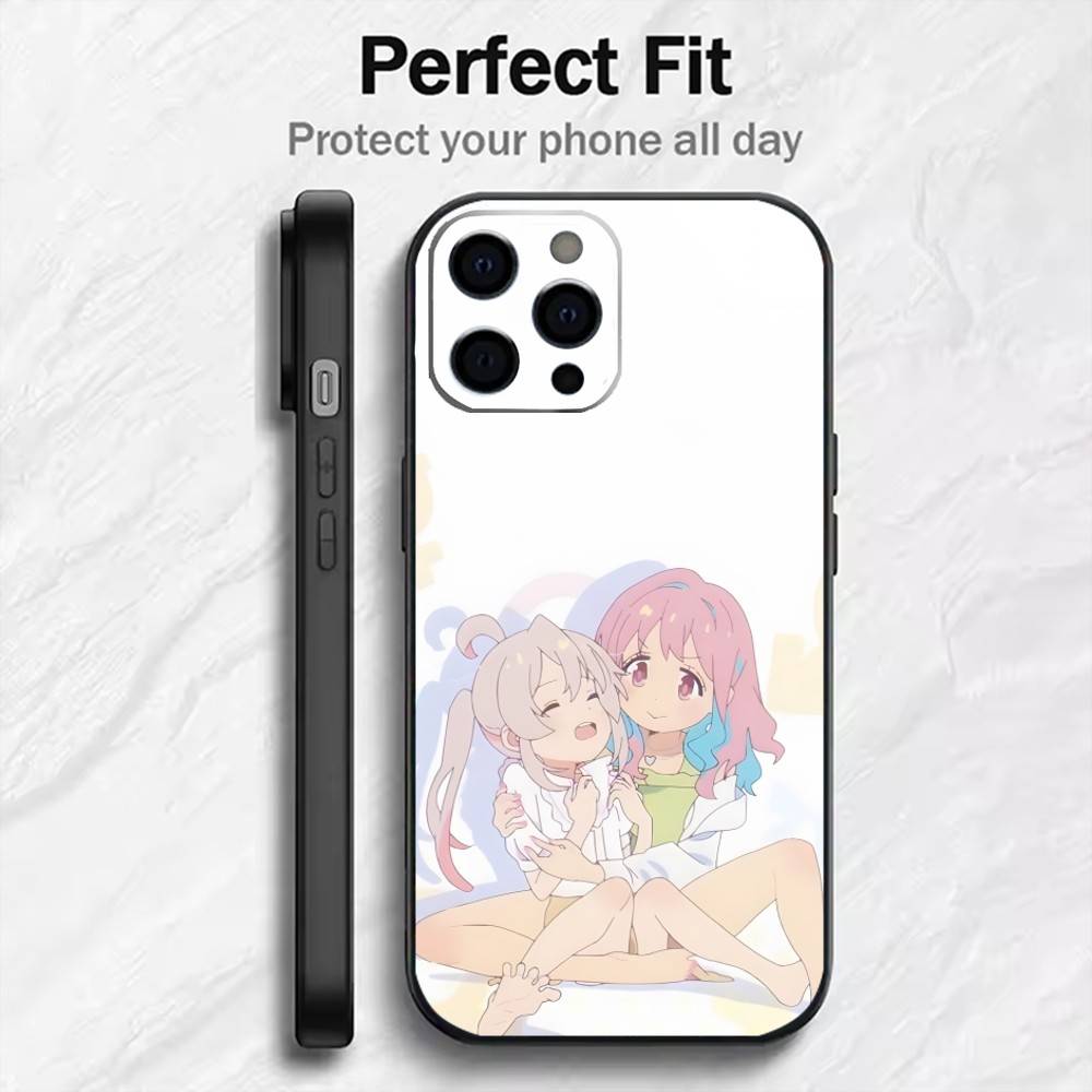 Чехол для телефона в стиле аниме TS Style Onii-chan Wa Oshimai для iPhone 17, 16, 15, 14, 13, 12 Plus, Max, мягкий силиконовый, черная крышка