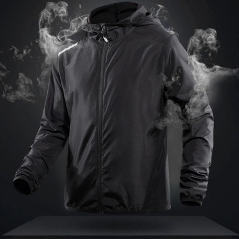 Мужская летняя ультратонкая солнцезащитная одежда, мужская куртка с капюшоном, куртка для рыбалки, спортивная дышащая мужская одежда с кондиционером