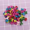 100Pcs New DIY Party Decoration Wooden Letters Alphabet Scrapbooking Wall Decorative