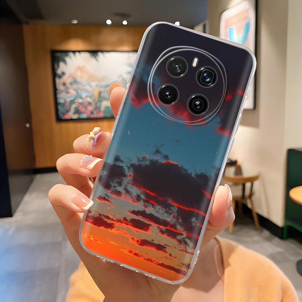 For Honor Magic7 Pro Case Magic 7 5G Cute Cartoon Painted Shockproof Soft TPU Silicone Phone Cover For Huawei Honor Magic7 Pro