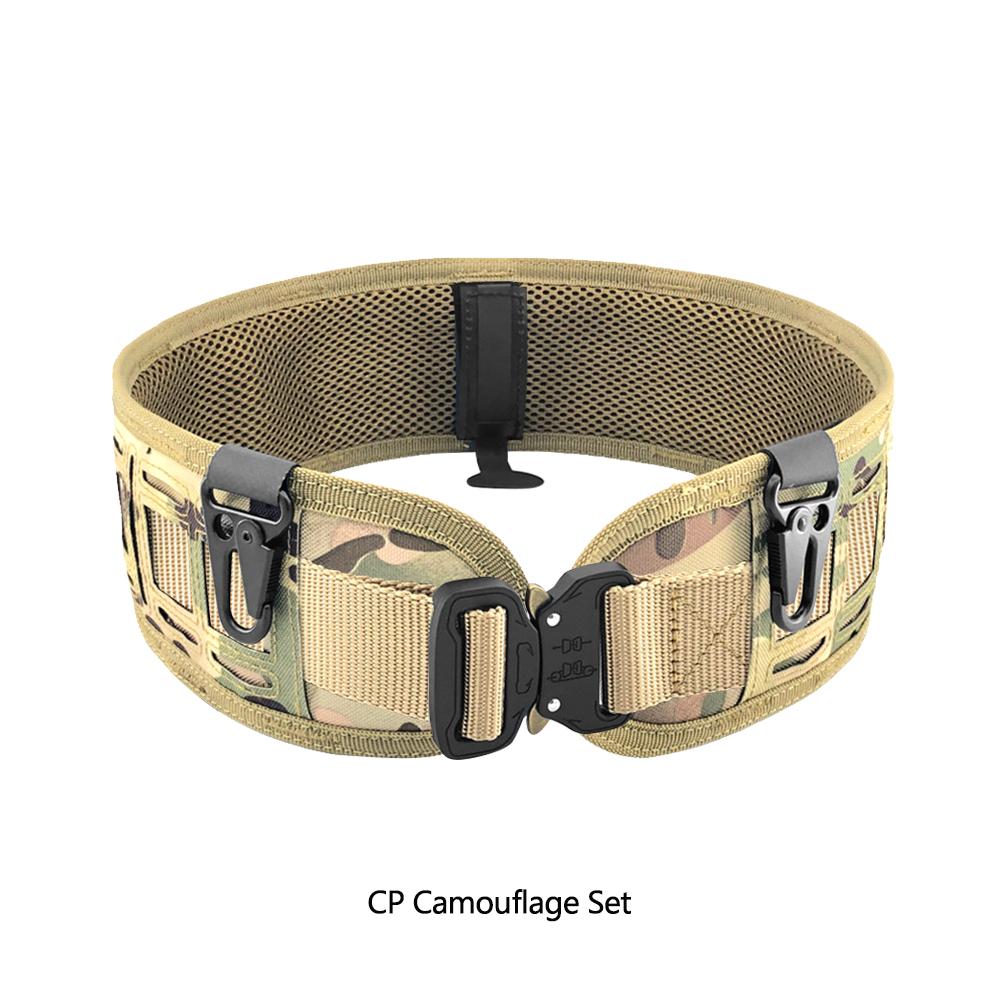 Многофункциональный военный тактический ремень, удобный ремень для страйкбола, армейский тренировочный мягкий ремень с мягкой подкладкой, боевой охотничий пояс GWEG