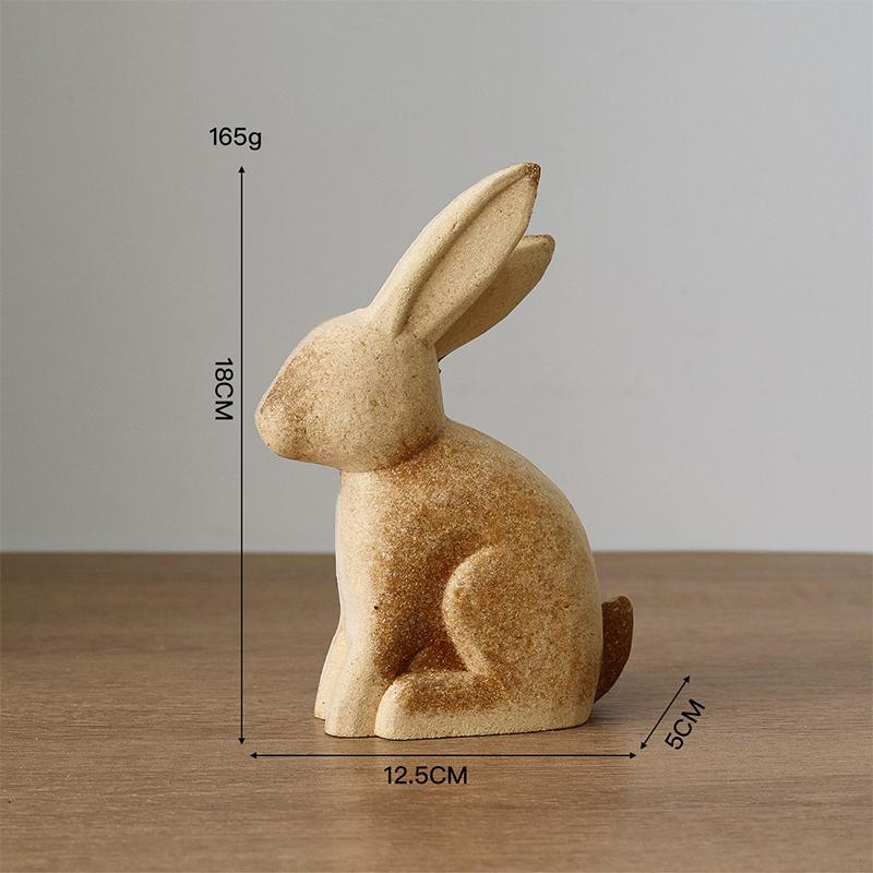 Милый декор комнаты с животными Лошадь Кролик Кошка Жираф Деревянные скульптуры Материалы для раскрашивания своими руками Ремесло Домашний декор Фигурка ручной работы Подарки