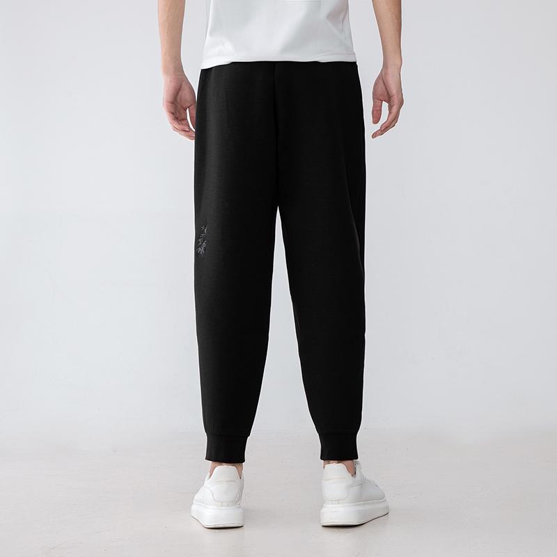 adidas Брюки для бега для тренировок мужские черные H39314