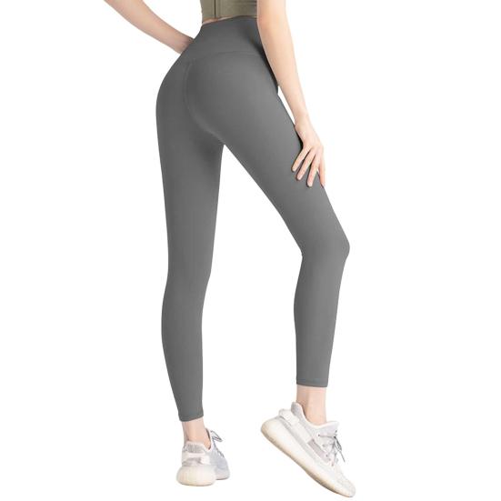 Women Yoga Pants High Waist Tummy Control Butt-lifted Skinny Elastic Skinny Compression Jogging Exercise Lady