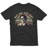 Burn Some Dust Eat My Rubber Vintage Movie T Shirt Funny Vintage Washed Versatile Homme Slightly Streetwear