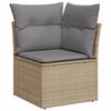 VidaXL Salon de Jardin avec Coussins 11 pcs, Canapés de Terrasse, Ensemble de Meubles de Patio, Mobilier d'Extérieur, 3226430