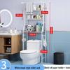 white with towel bar
