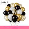 10 inch 30Pcs glitter paper scraps balloon set decoration balloons Christmas Halloween birthday holiday