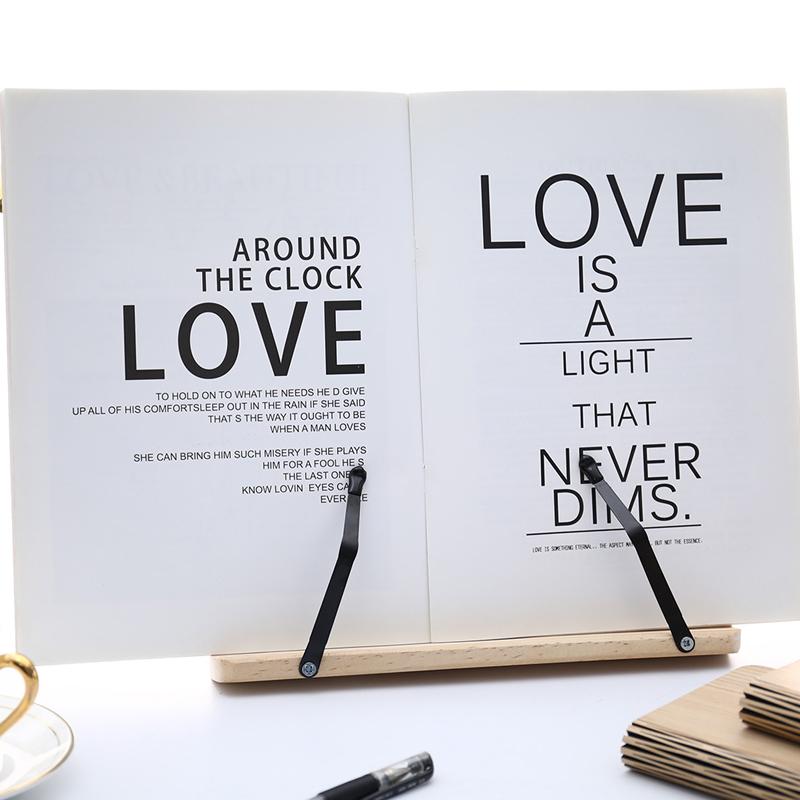 Регулируемая подставка для чтения, планшет, повар, домашний кабинет, подставка для книг, складная подставка