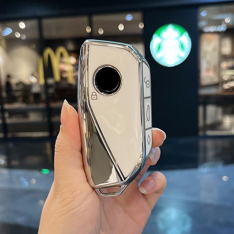 New TPU Car Key Case Cover Shell Fob For BMW 7 I7 X7 X1 G07 LCI iX I20 U11 Series G70 G09 XM U06 G81 M3 2023 Protector Keyless