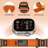 Sport Woven Nylon Strap for Apple Watch Ultra Band 49mm 45mm 42mm 44mm Leather correa bracelet iWatch series 9 7 6 5 8 se 44 mm