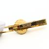 Used Wedgwood cuffs Tie pin set metal gold blue plating