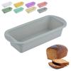 1 Pcs Rectangular Silicone Bread Pan Mold Loaf Toast Bread Pans Long Square Baking Mold for Dishes HMM