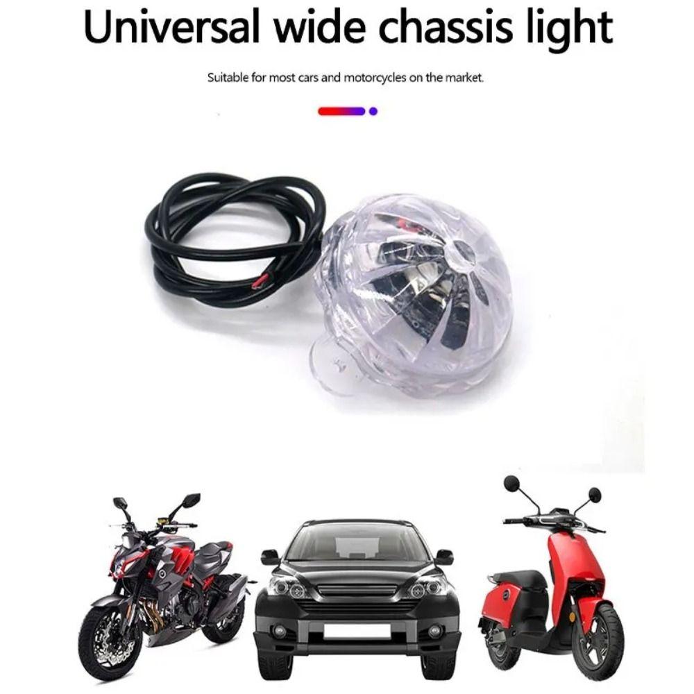Led Chassis Lights 9-72V/12V Flashing Signal Light Flash Strobe Light Atmosphere Lamp Car