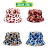 Stylish Sesame Street Bucket Cap For Men And Women Breathable And Durable