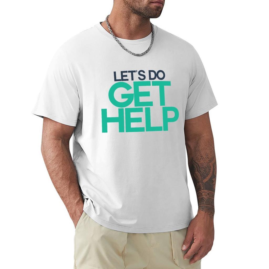 Get Help TShirt All Weather Casual Short Sleeve